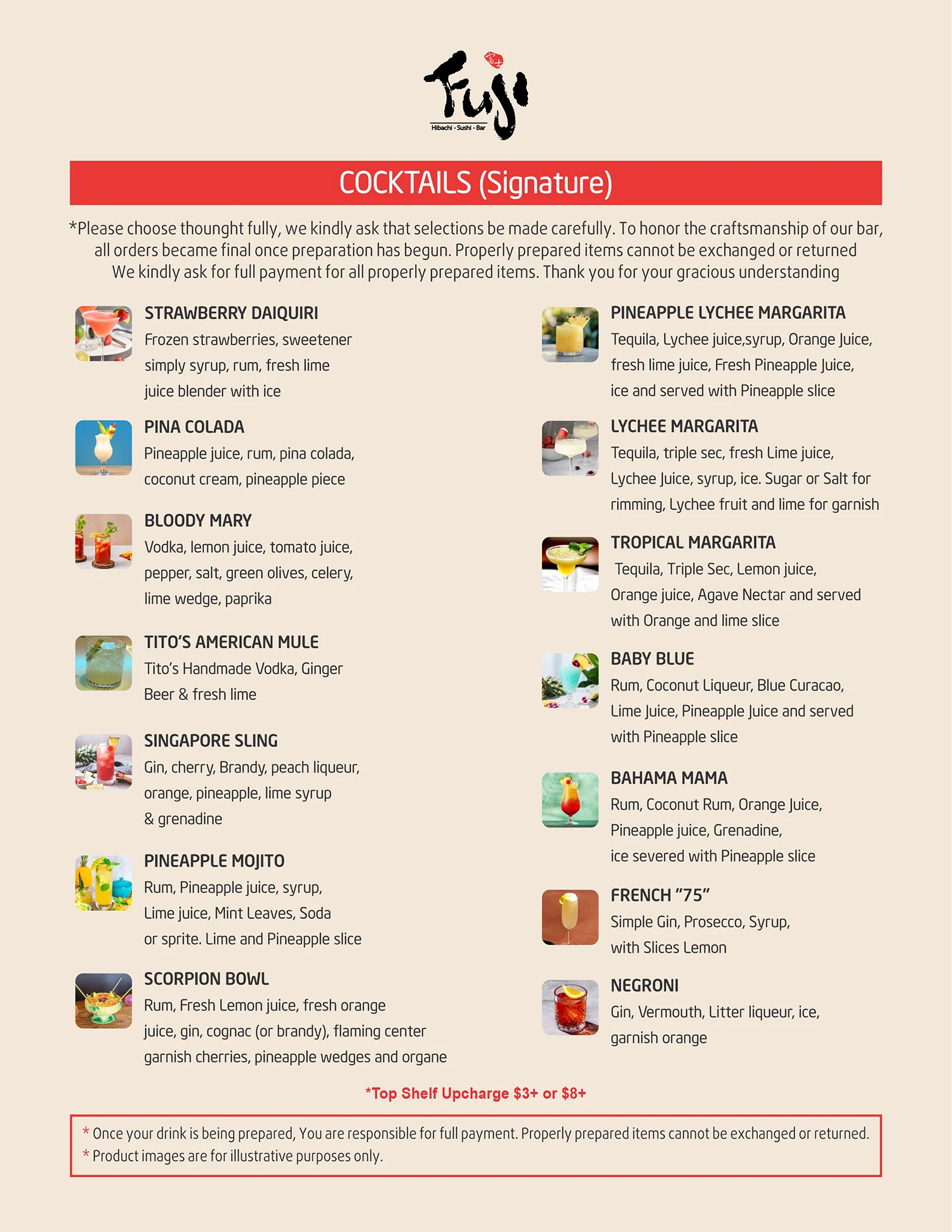 Fuji Hibachi Sushi And Lava Bar